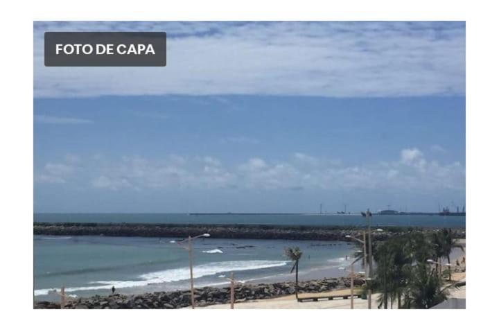 Flat Simples Na Praia De Iracema Fortaleza  Bagian luar foto
