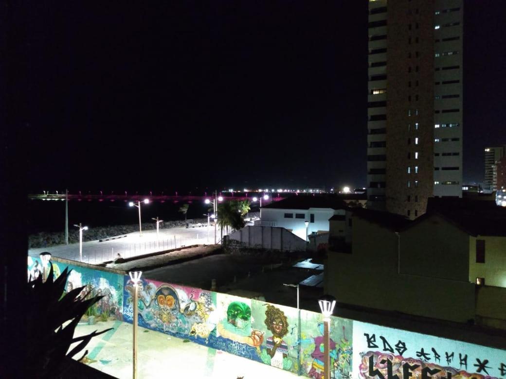 Flat Simples Na Praia De Iracema Fortaleza  Bagian luar foto